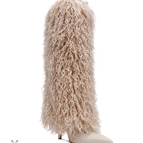 Steve Madden Shoes - Steve Madden ICON Fur Heeled Boots